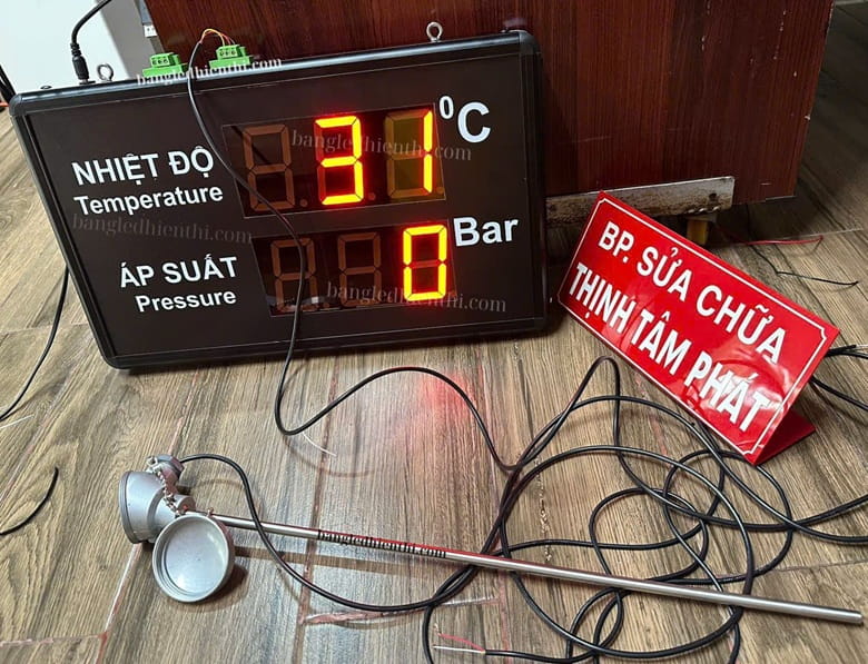 bảng led hiển thị áp suất